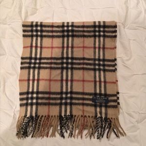 Authentic Cashmere Burberry Scarf